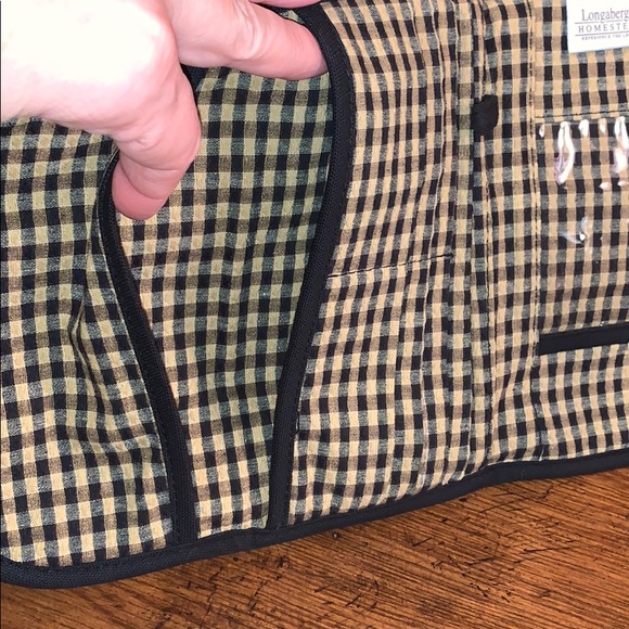 Longaberger Homestead fabric trifold wallet - Picture 8 of 12